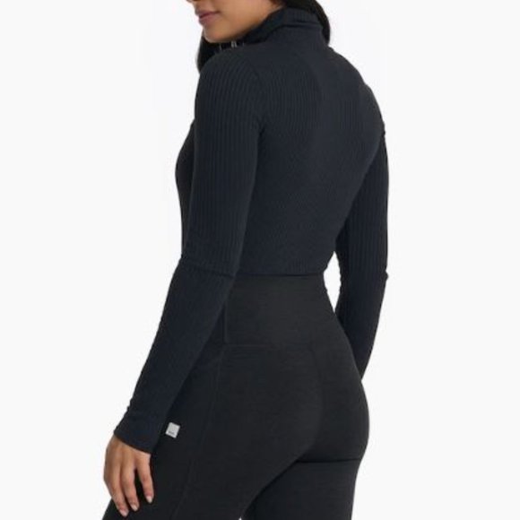 NWT Vuori Women's Bleeker Bodysuit Black Size: L Large - Picture 6 of 12